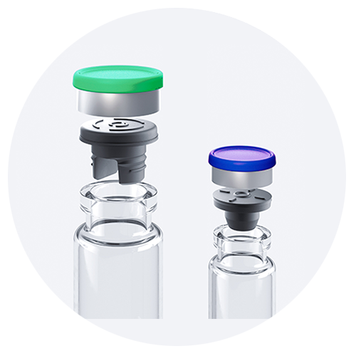 Ready-To-Fill COP Vials & Closure kits