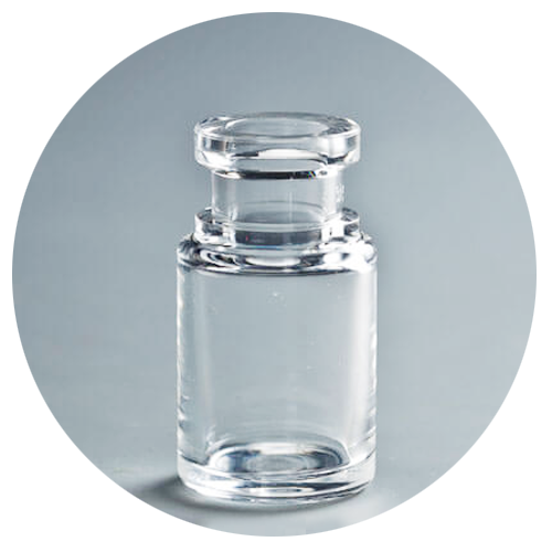RTU Polymer Vials, Tray
