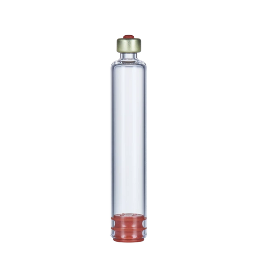 3.0ml Ready-to-Use (RTU) Cartridge Assembly with Short Stopper-1 Tub - 100 pcs, 1500pcs/Case